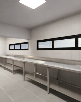 Propuesta de renovación para cocina industrial