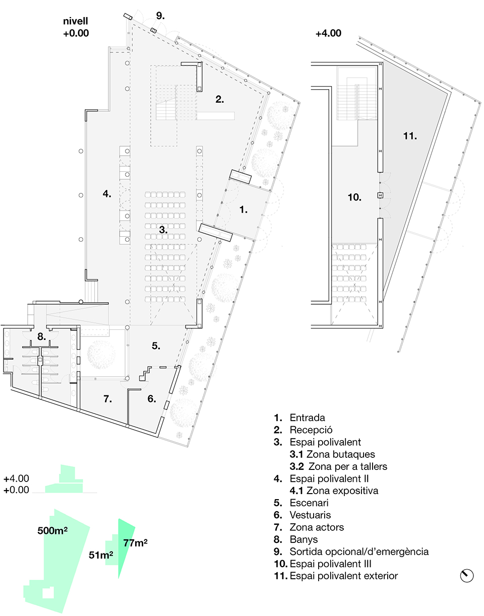 NAM Arquitectura | 西班牙托雷登瓦拉剧院翻新-35
