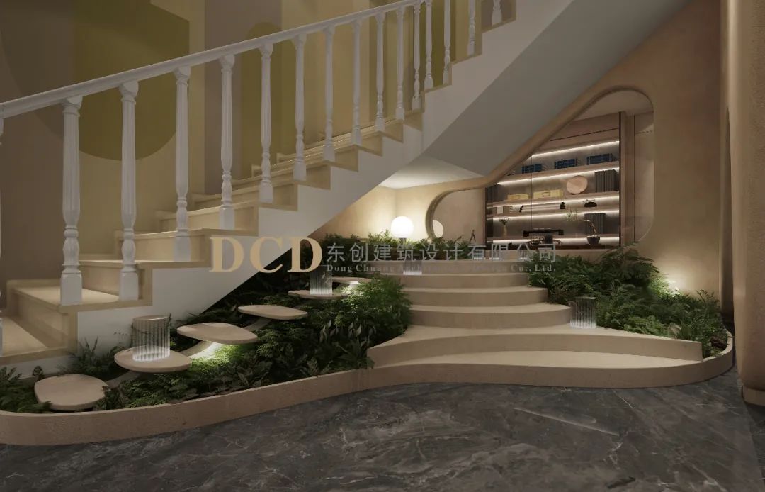 顺德涂料展厅 | 云朵上的女孩,梦幻空间-68