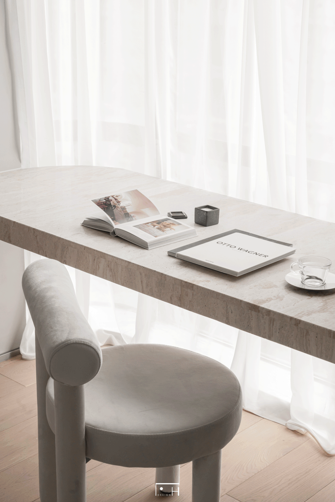 浙江诸暨城市之星极简之家丨中国浙江丨栗禾设计-0