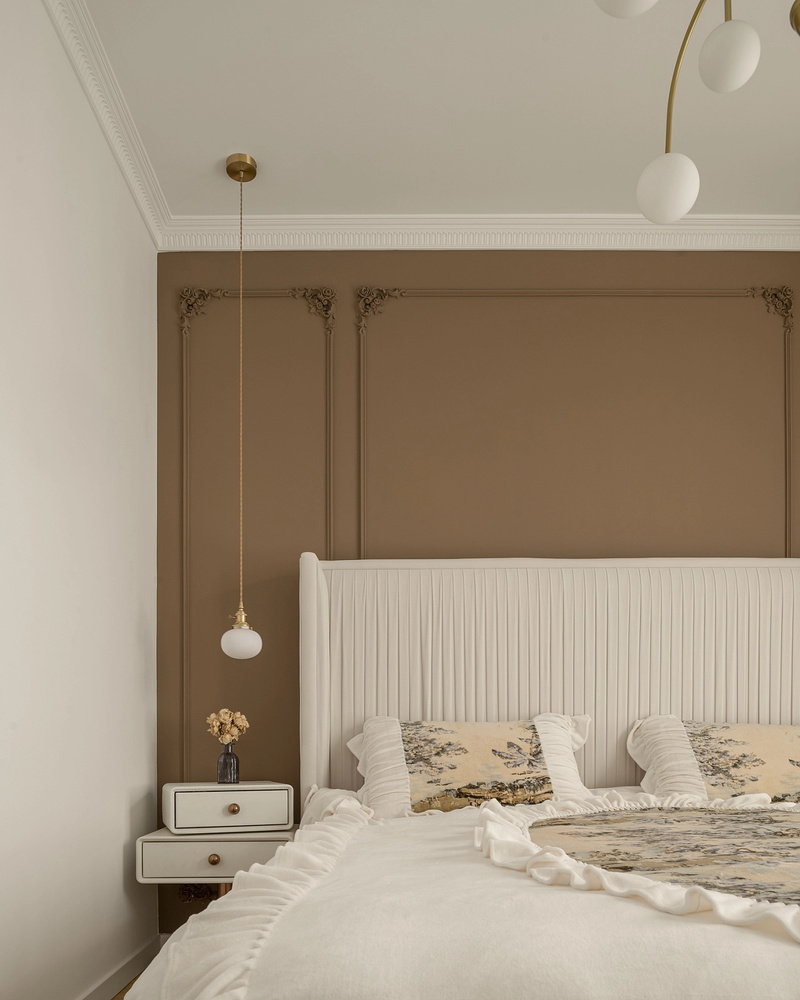 法式浪漫客厅设计，温馨互动空间-4