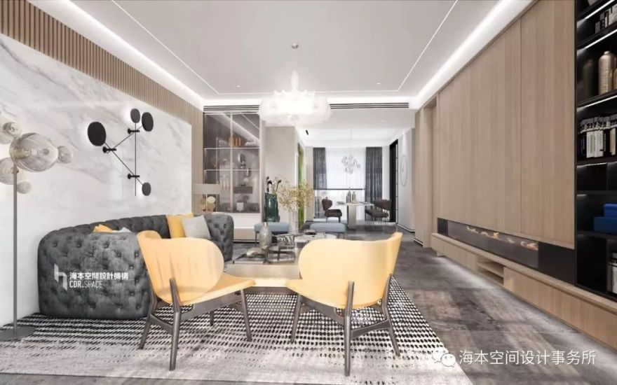 高级灰++ 原木色++ 绿色,打造自然优雅家居空间-17