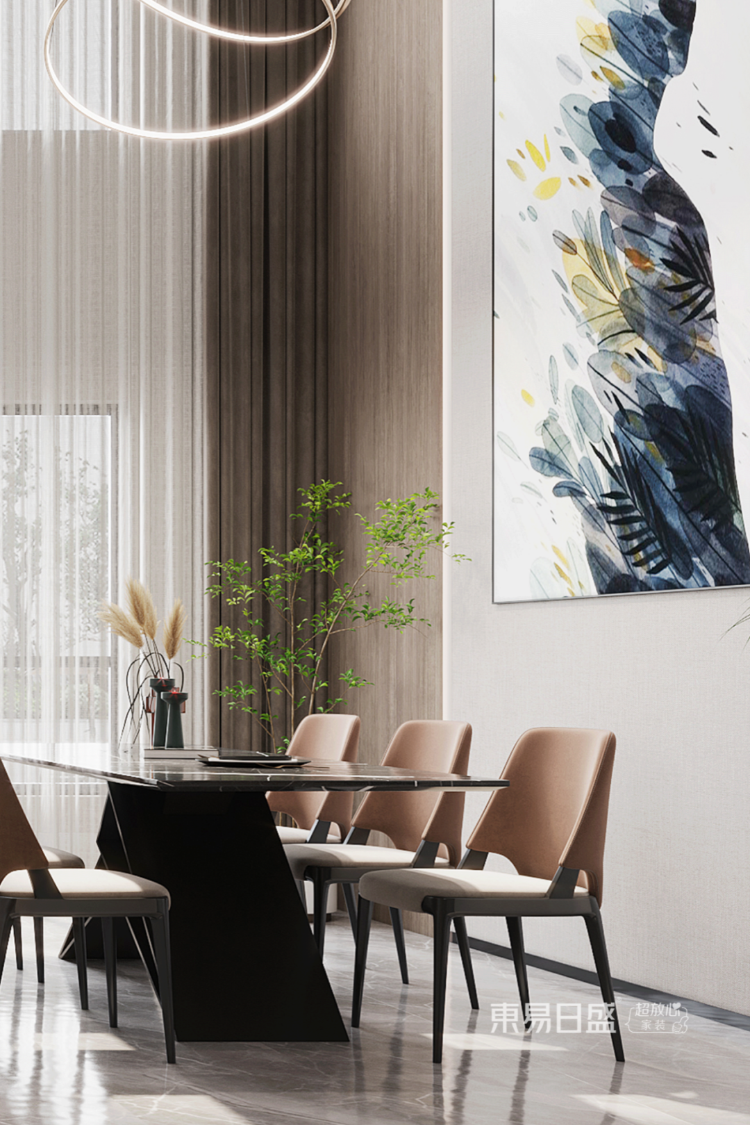 270㎡现代风设计，至简至美，宁静自持！-2