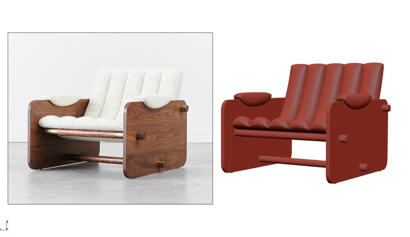 Borso Club Chair 3D建模与渲染丨COUP STUDIO-17