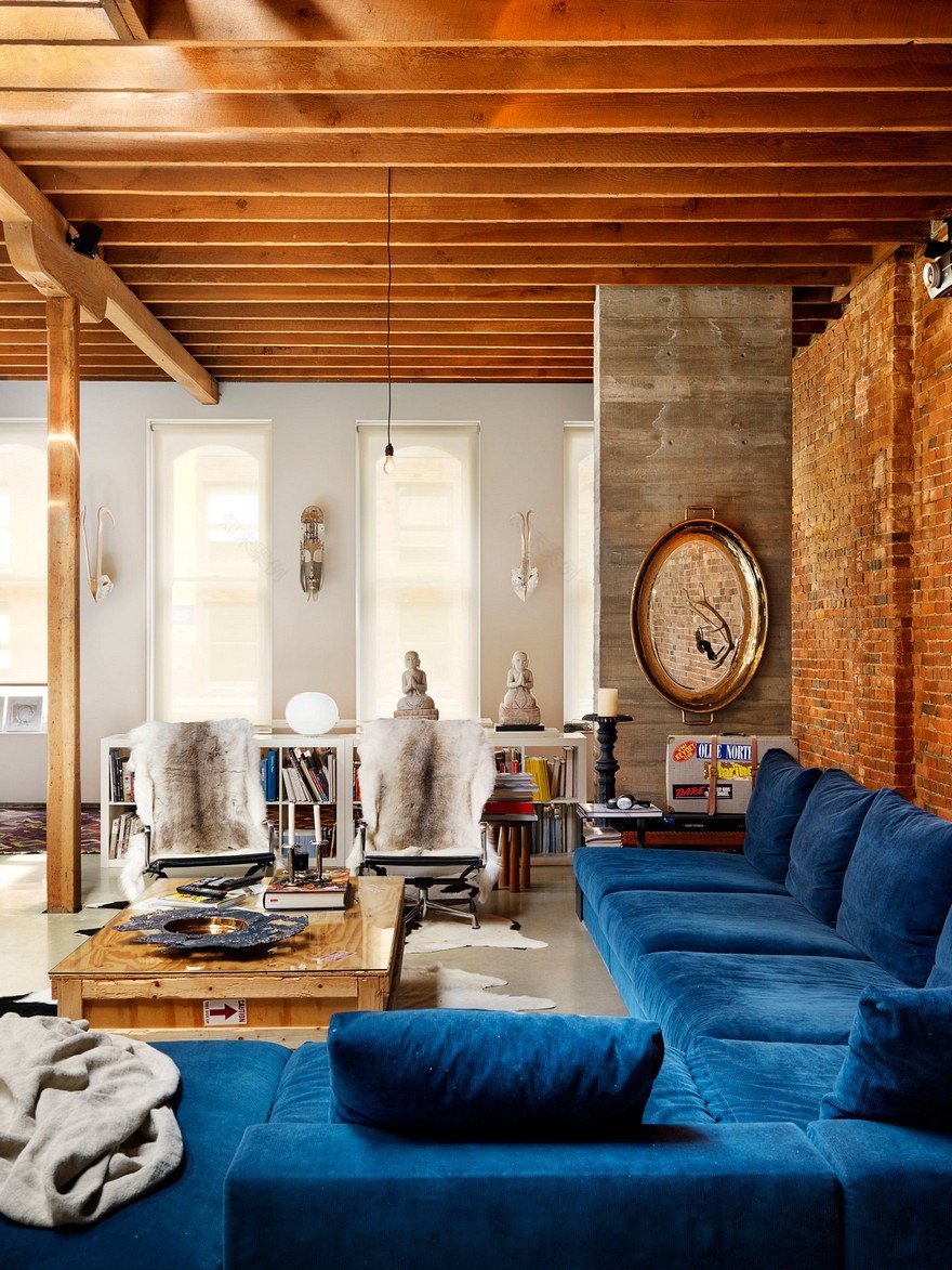 Industrial Chic Loft / Omer Arbel-7