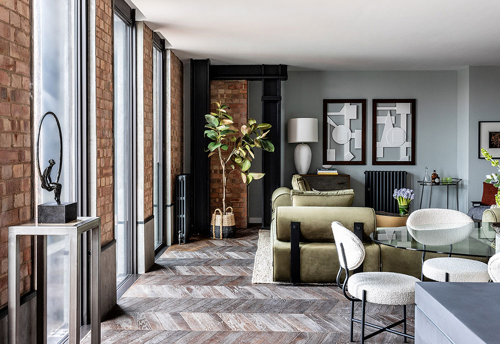 伦敦电池电站改造的时尚公寓设计-4