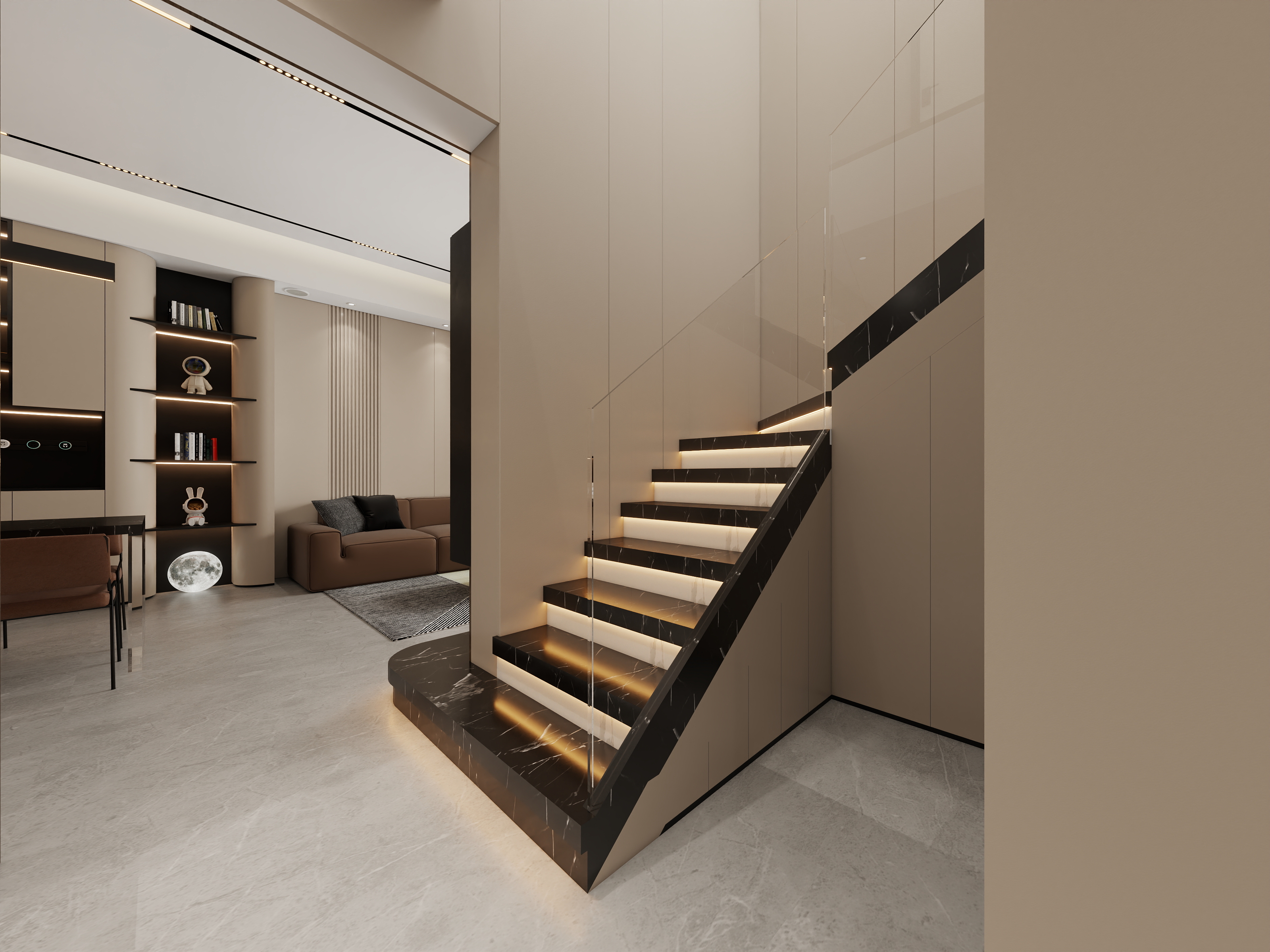 四川岳池御龙湾（214平方意式极简六居室）-24