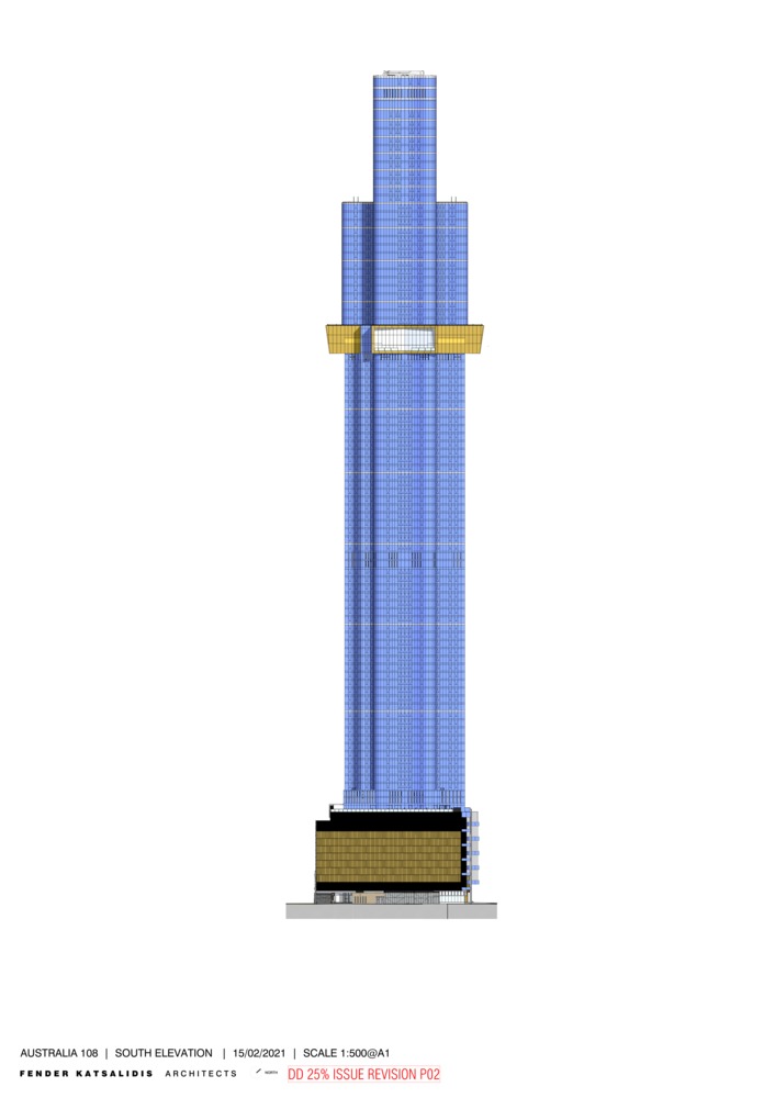 澳大利亚 108 号摩天大楼丨澳大利亚墨尔本丨Fender Katsalidis Architects-63