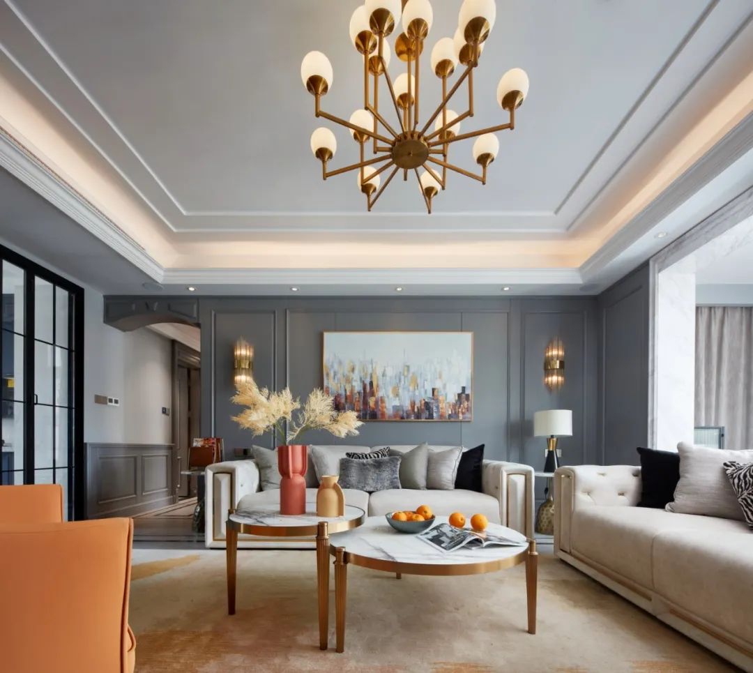 蓝色多瑙河恋曲 · 南宁四房两厅优雅空间设计丨中国南宁丨柒颜设计-35