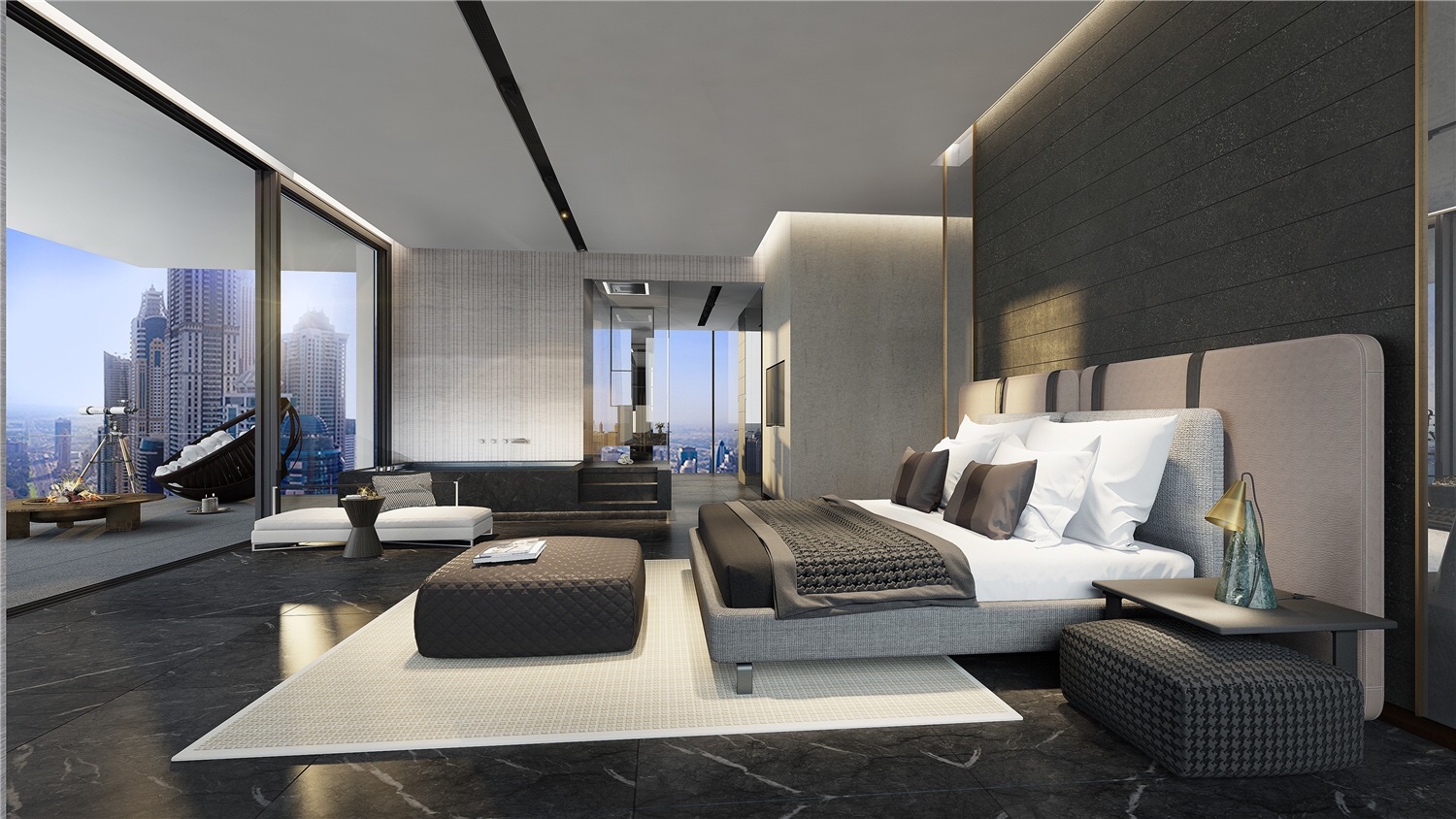 迪拜大都会风格顶级豪宅-26