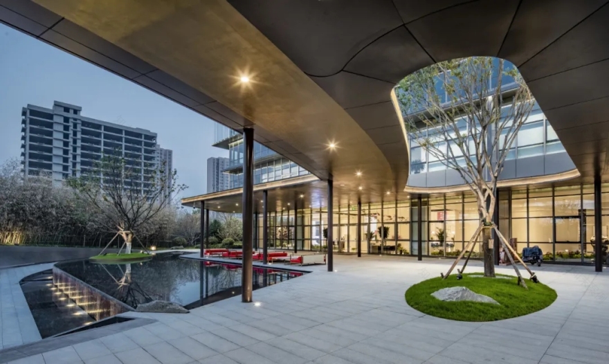 济南中国铁建花语拾光示范区景观-31