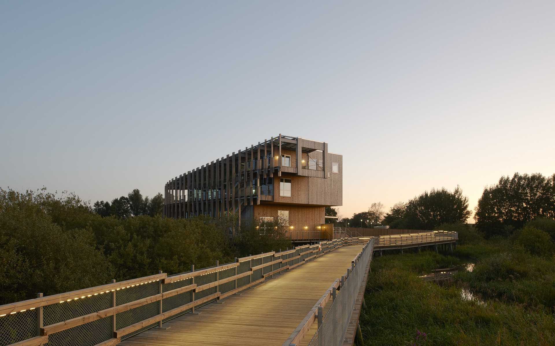 瑞典 Vattenriket 游客中心丨Fredrik Pettersson 等-22