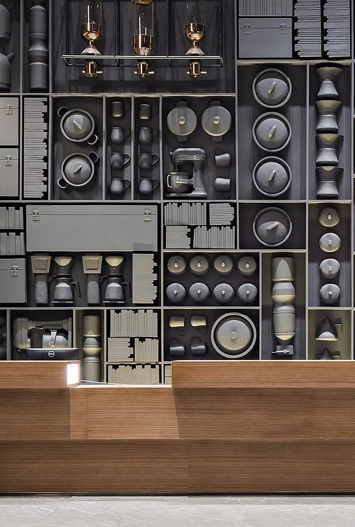 万科翡翠新都会咖啡博物馆,工业风融合咖啡文化-10