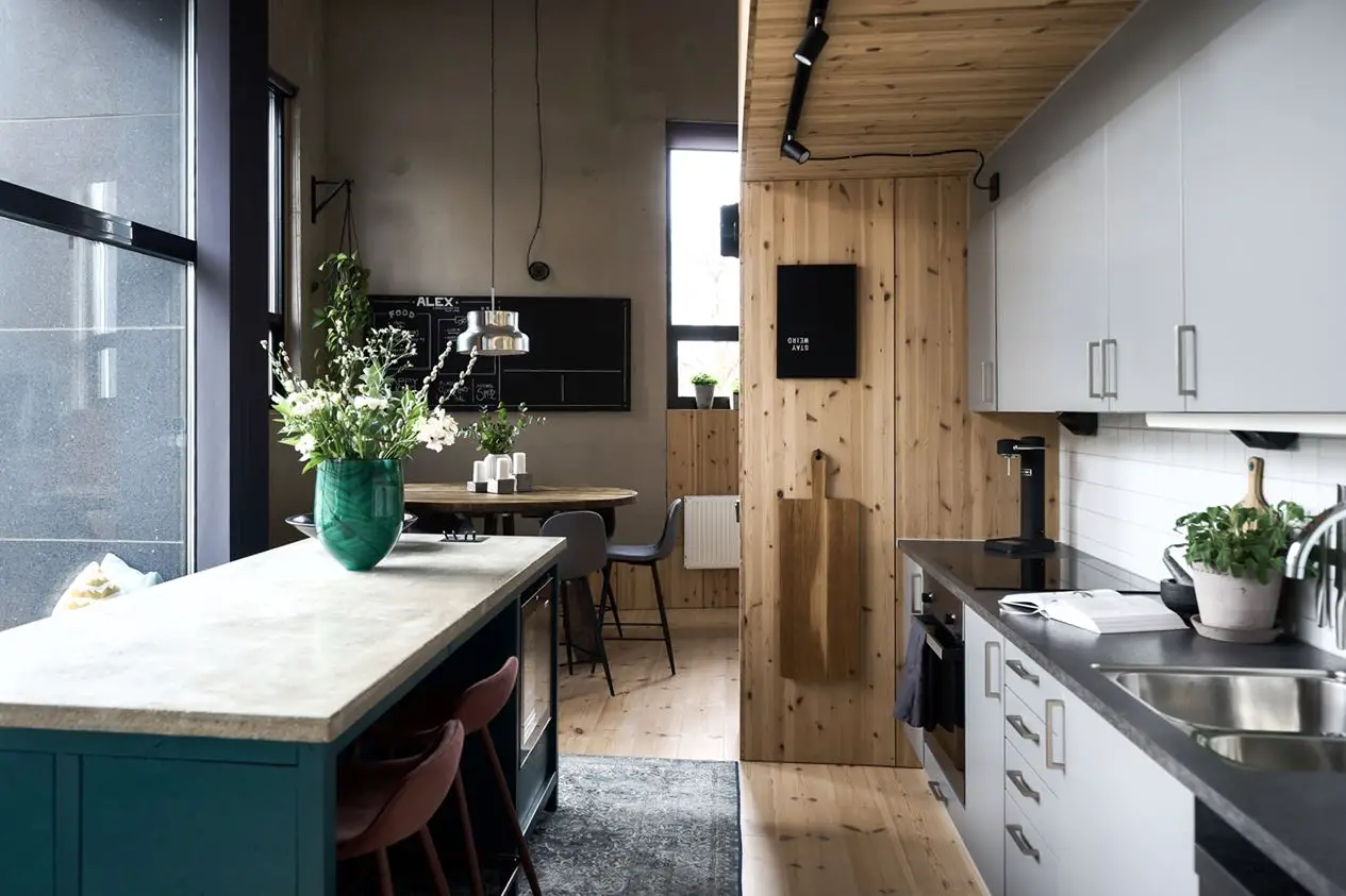 瑞典 71m2 一室公寓,独特设计诠释时尚品味-4