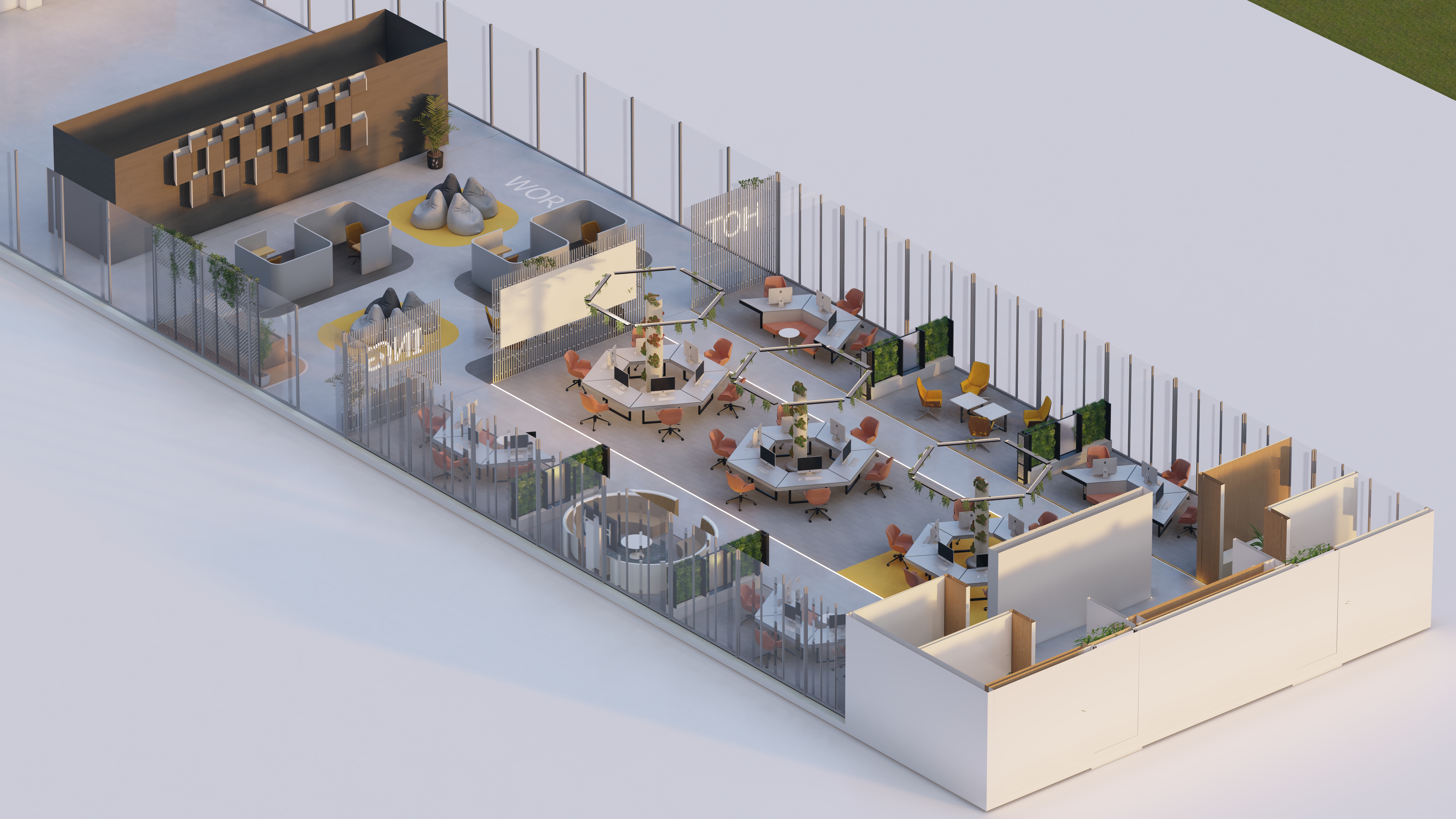 办公空间动画丨沙特阿拉伯吉达-10