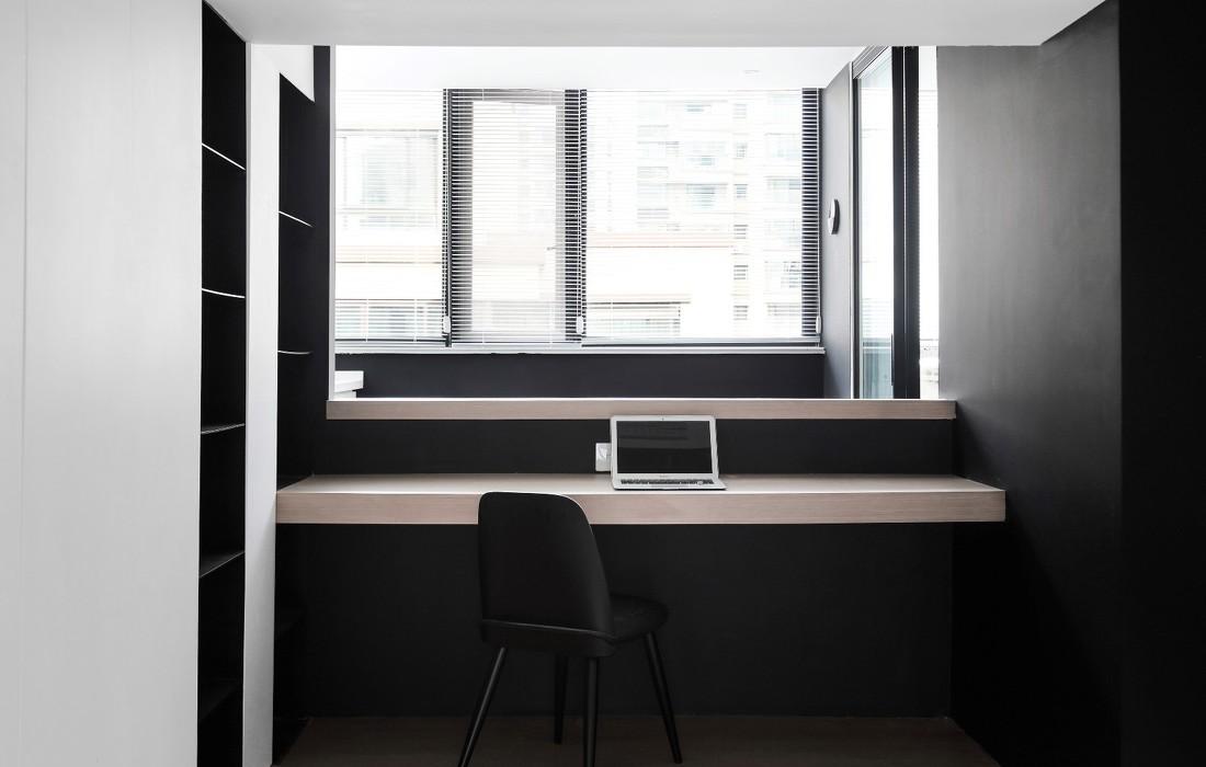 黑白简约室内设计,打造四维空间互动-20