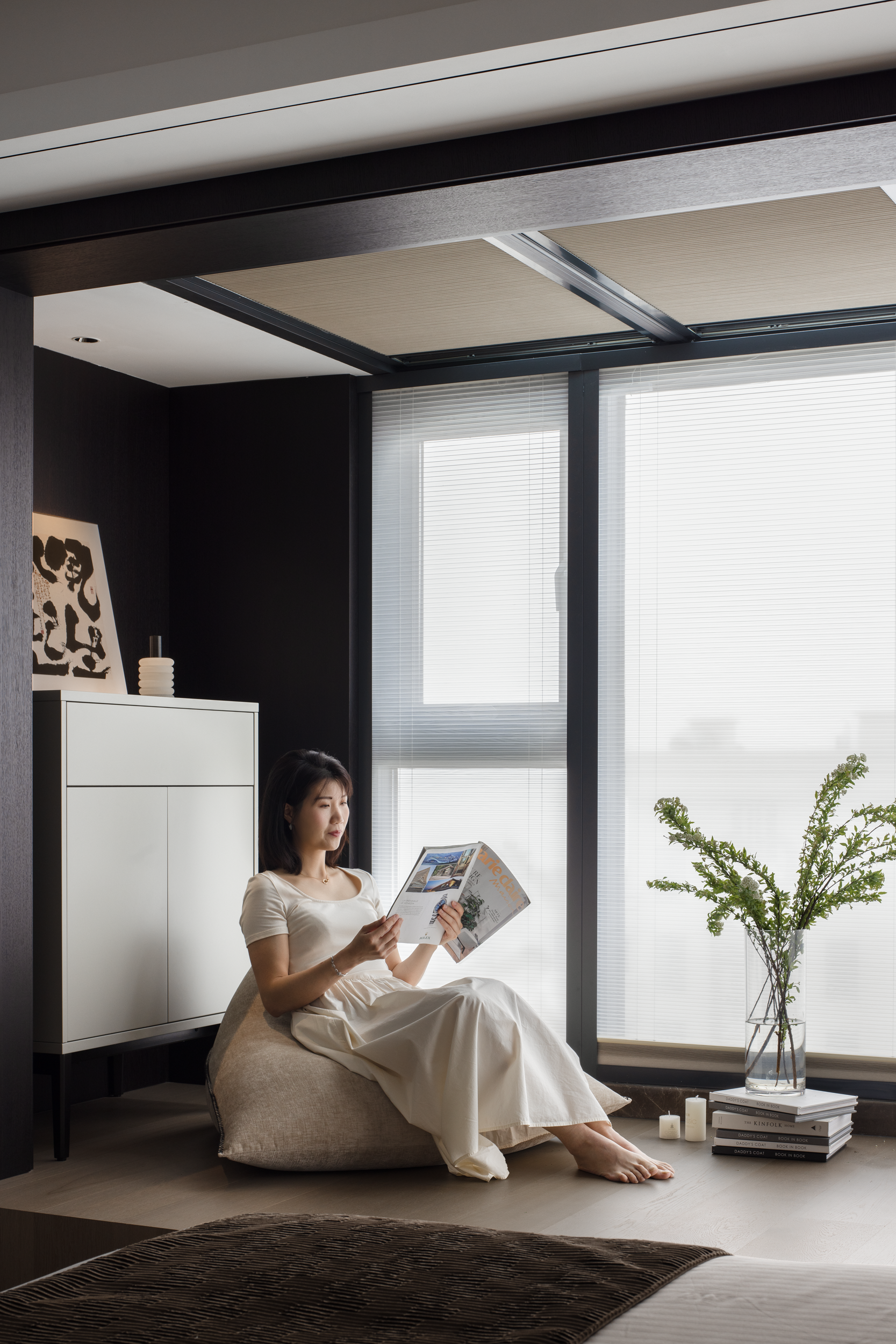 集美湖湖畔顶层复式轻奢住宅设计丨中国厦门丨间空设计-17