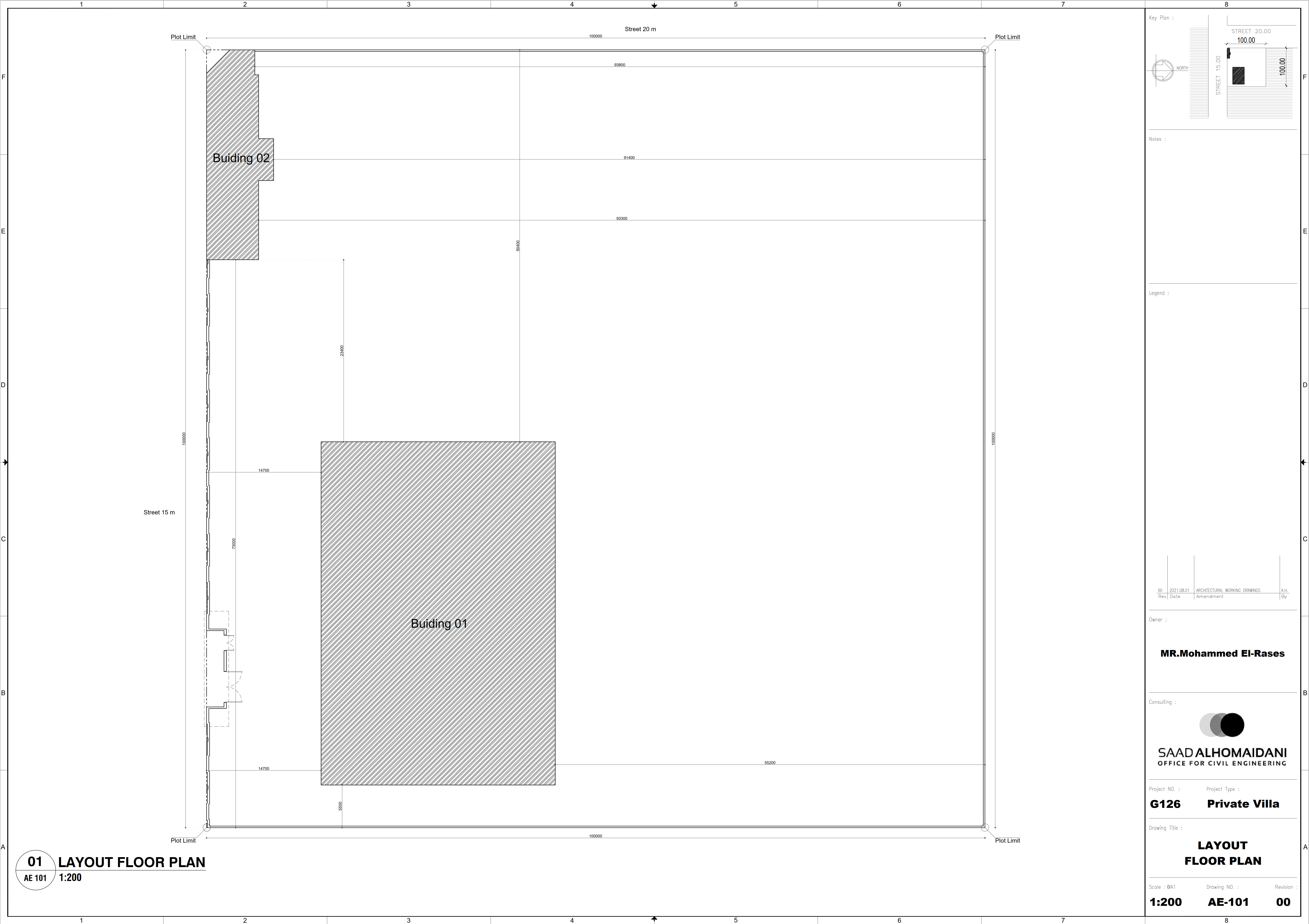 Working Drawings for Modern Palace - KSA-2