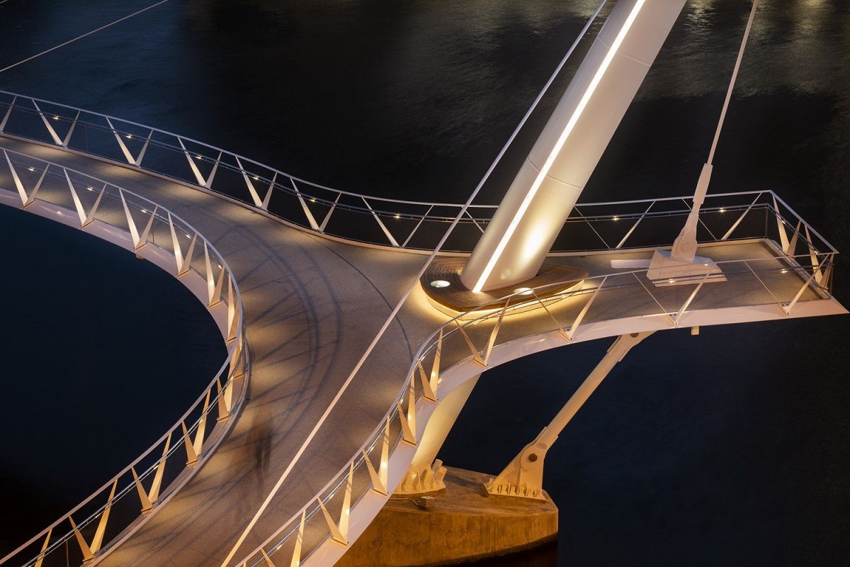 瑞典赫尔辛堡 Varvsbron Dockyard 桥-27