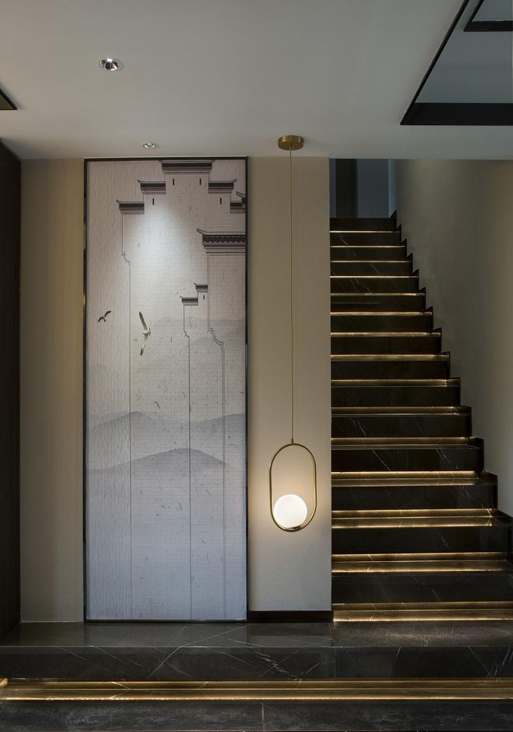 新中式四居室复式设计-21