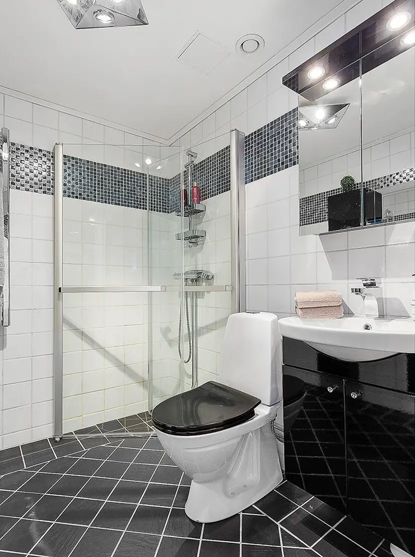 色彩斑斓的瑞典 77m2 公寓 | 极简与丰富的完美结合-14