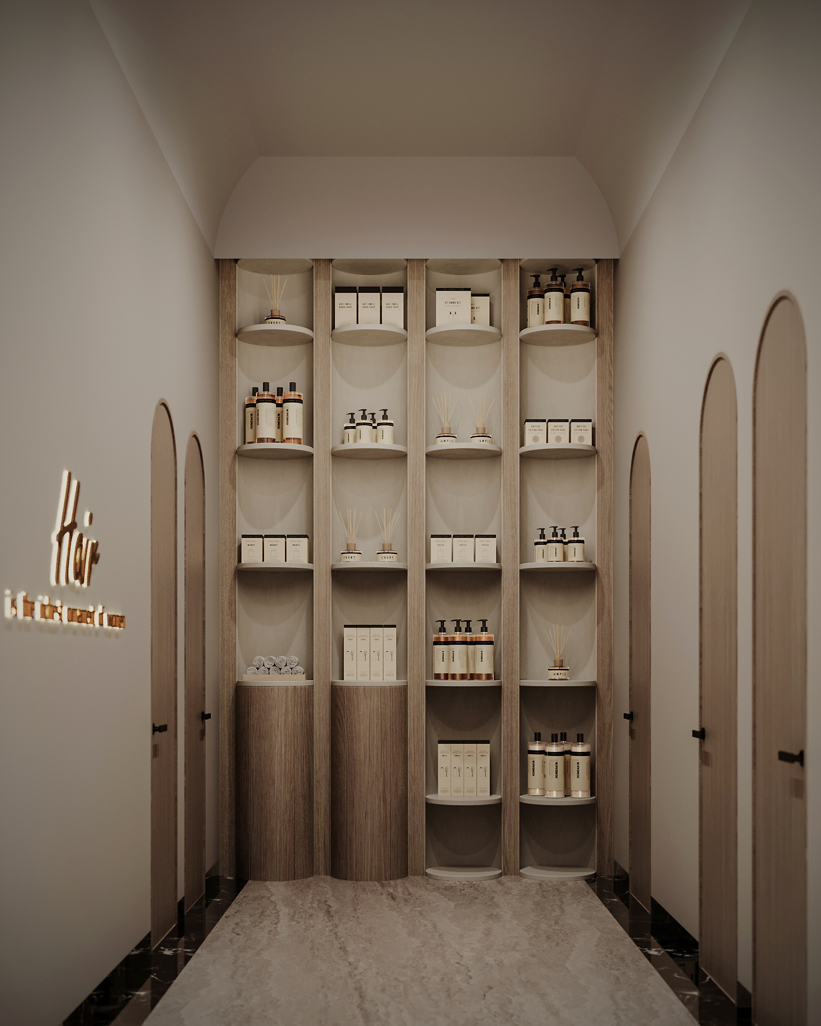 现代有机美容院丨沙特阿拉伯塔布克丨RAWABI DESIGN-43