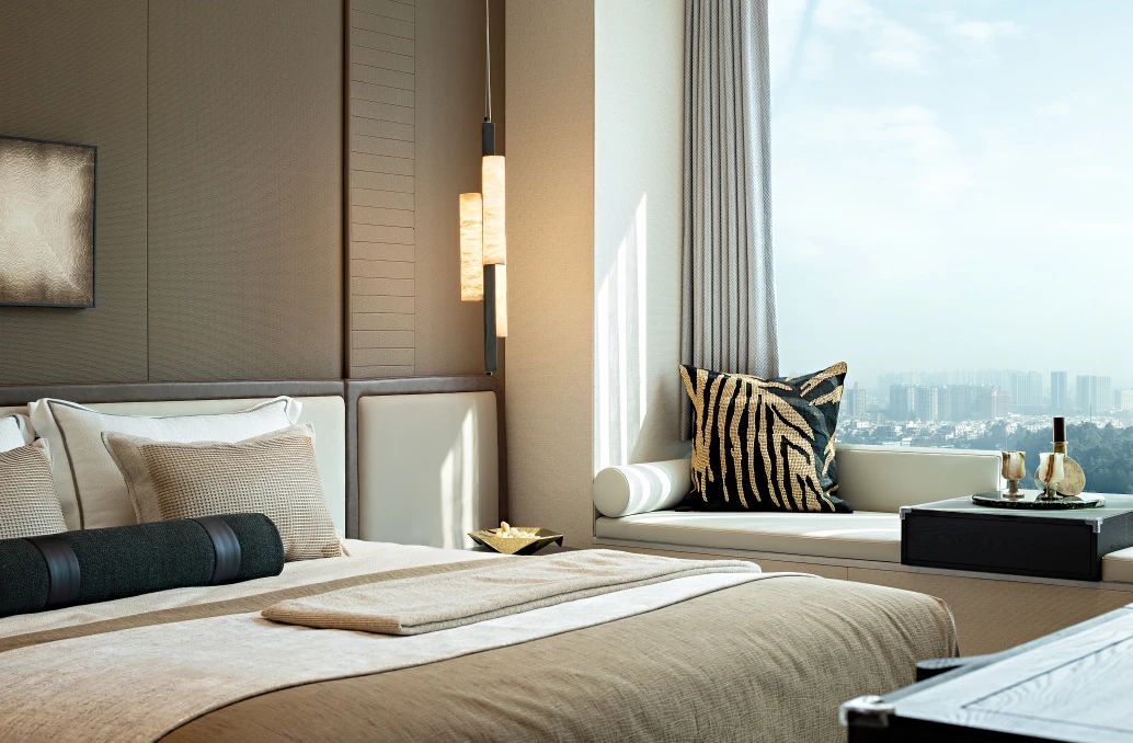 广州长隆越秀瑞麓府样板房建面约253,205m²户型丨中国广州丨硬装矩阵纵横,软装矩阵鸣翠-43