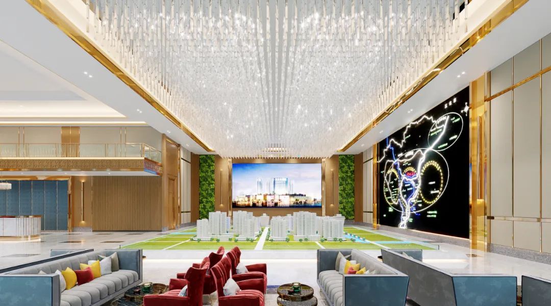 兴业项目售楼部 | 现代商业空间的优雅演绎-14