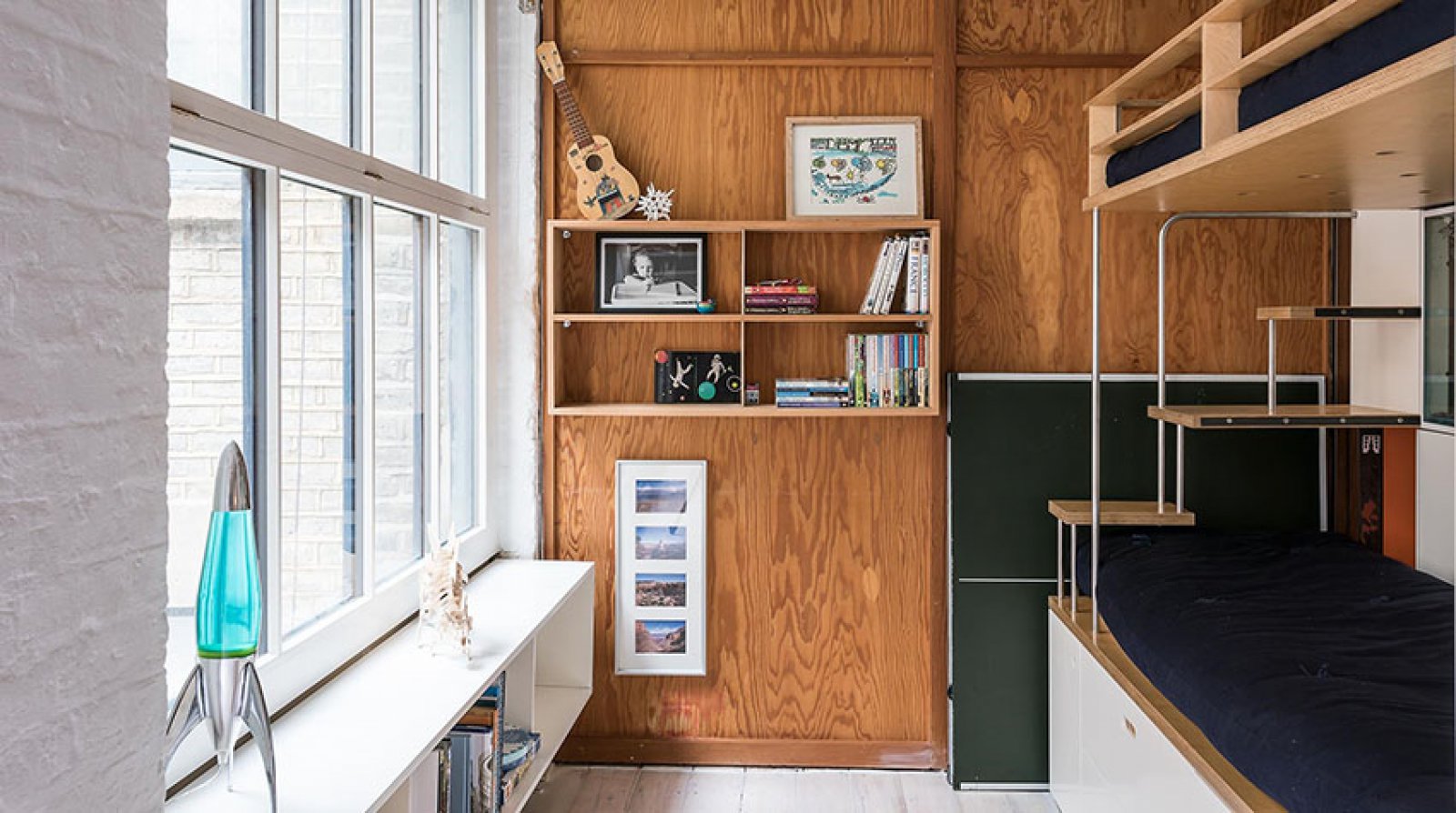 伦敦全开放式 LOFT 出租公寓-12