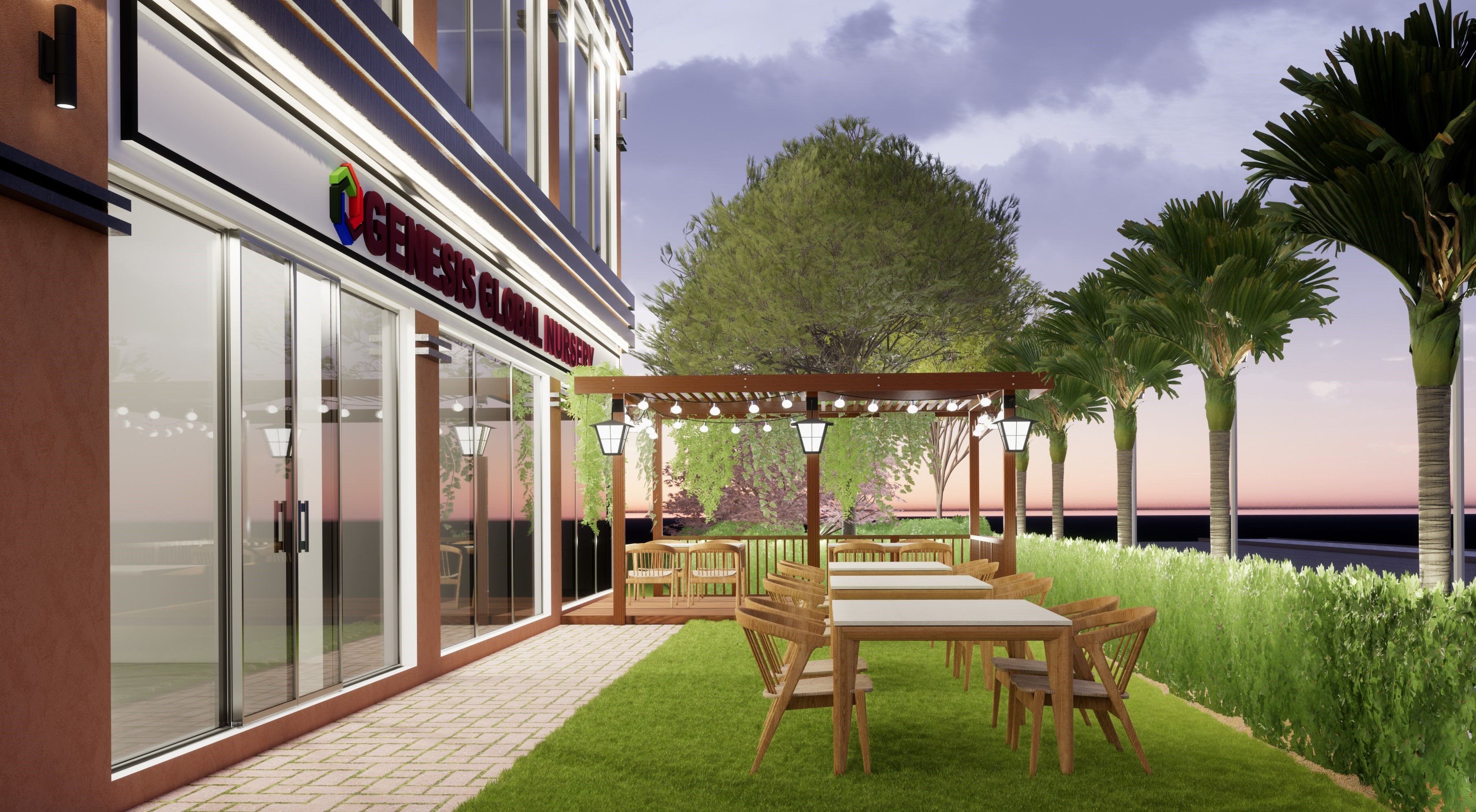 PLAZA DESIGN [EXTERIOR ELEVATION & INTERIOR-2