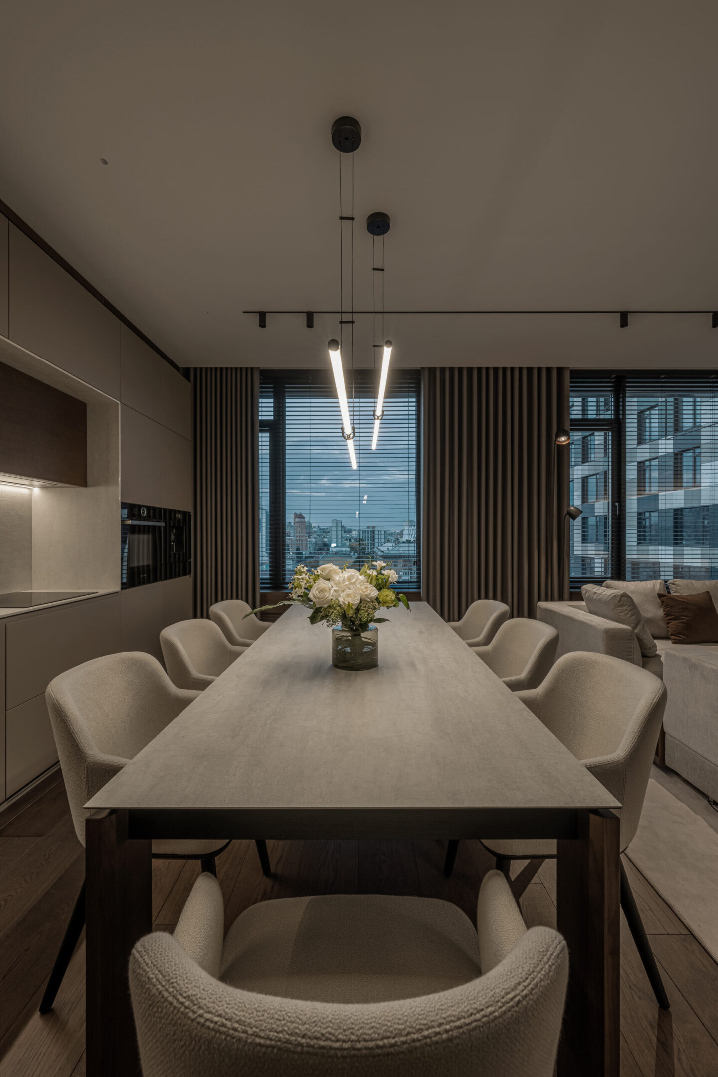 基辅俄罗斯方块大厅住宅区公寓设计丨乌克兰基辅丨Bezmirno 建筑工作室-16