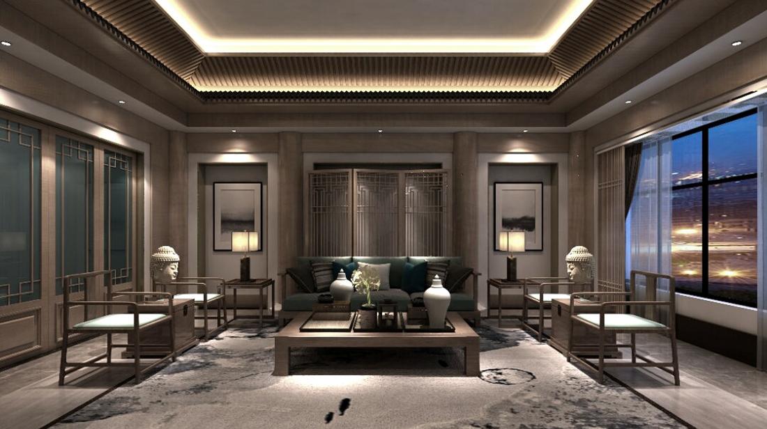 
新中式办公——【禅意办公室】 -19