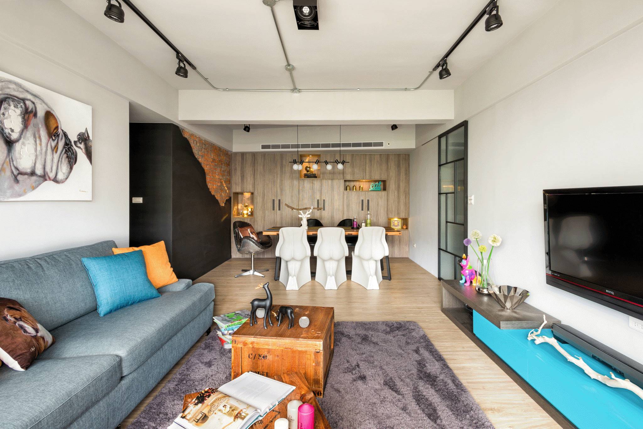 现代仿古砖住宅设计-4