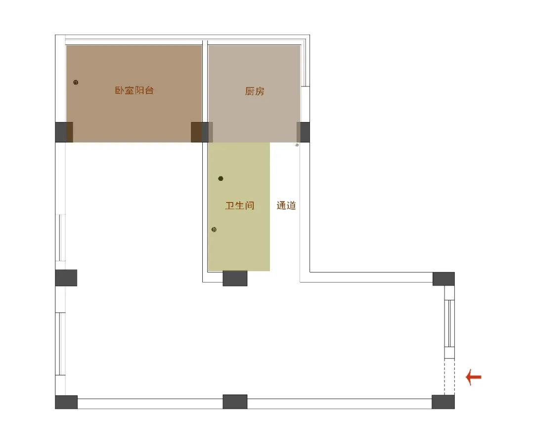 老房改造55㎡三代同堂六口之家-32