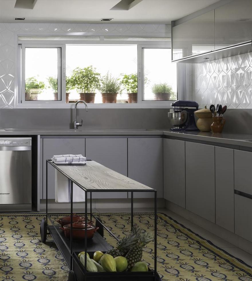 巴西 SP 市 LAF 公寓,木质与玻璃的现代混搭-7