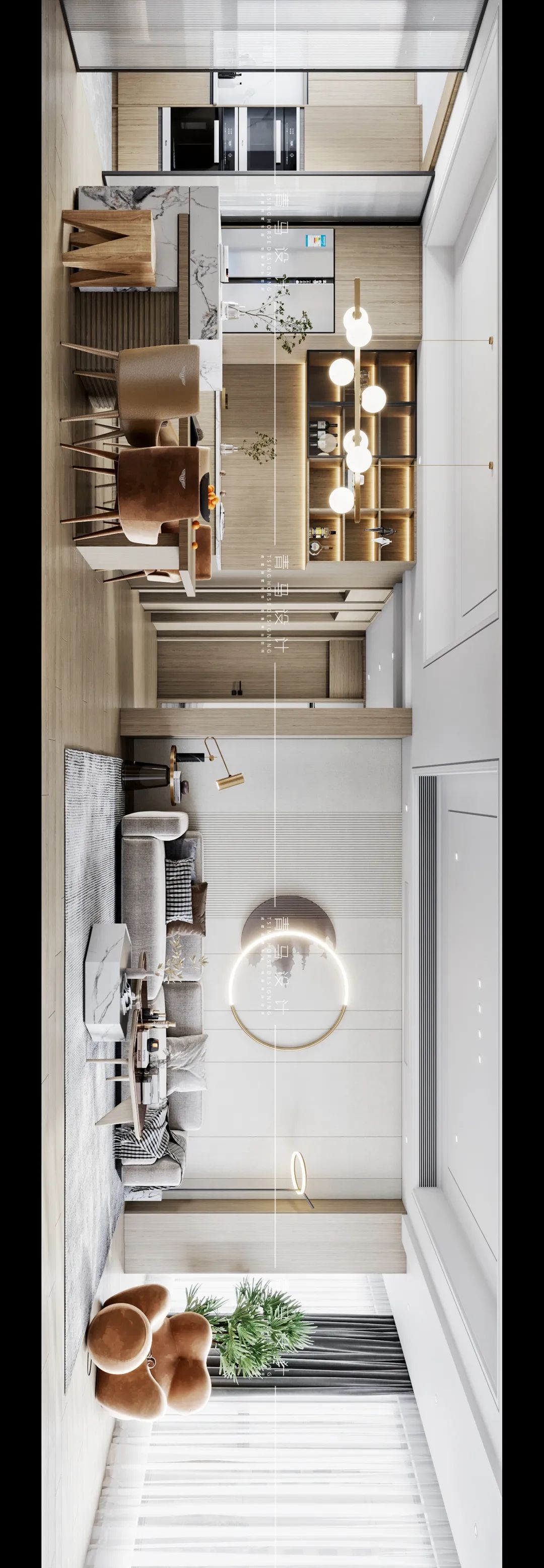 新兴玉园·现代纯粹生活表达丨青马别墅设计-18