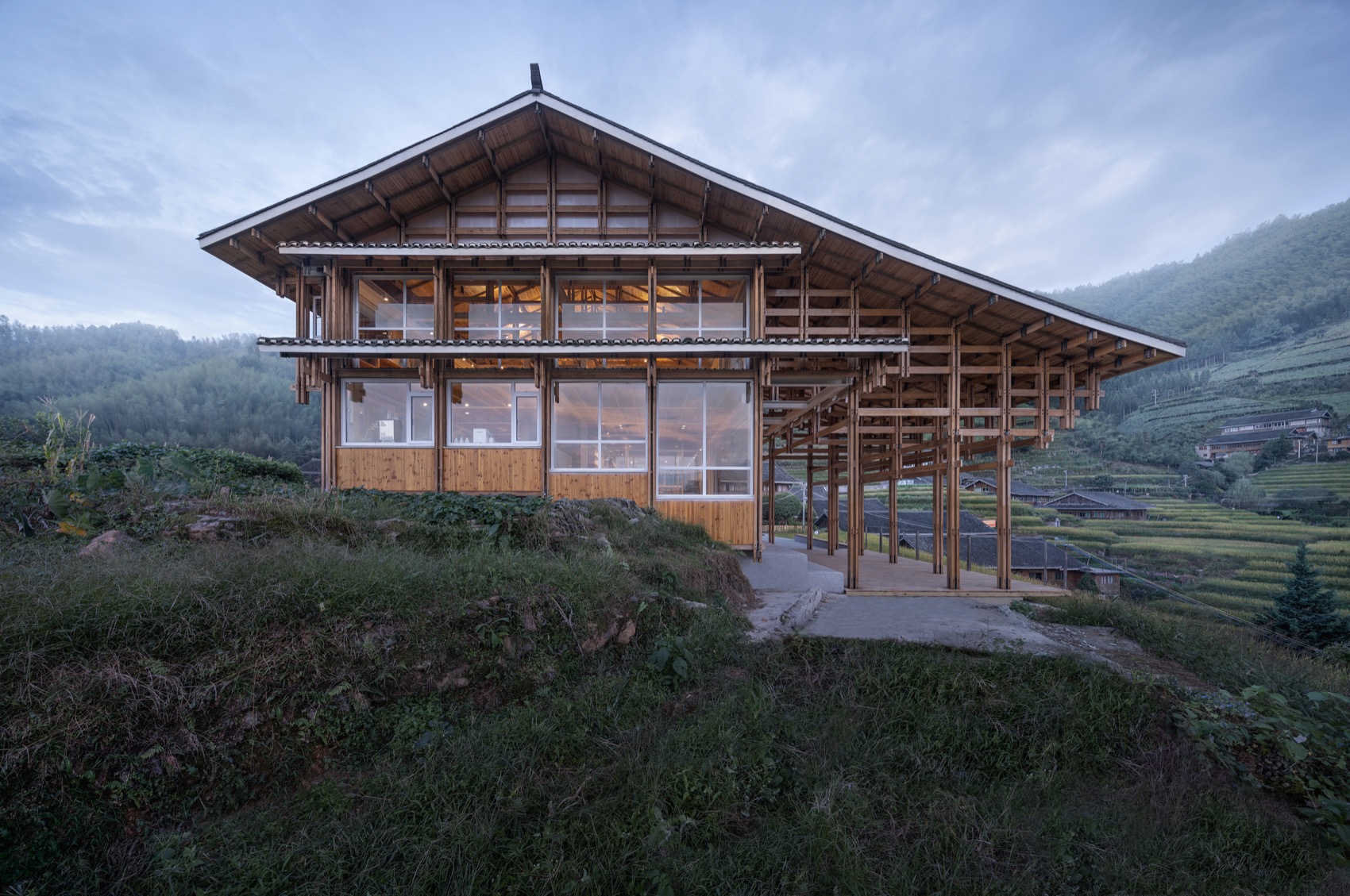 马海村综合文化馆丨中国桂林丨北京九七华夏文旅此间工作室,南大间架工作室-57