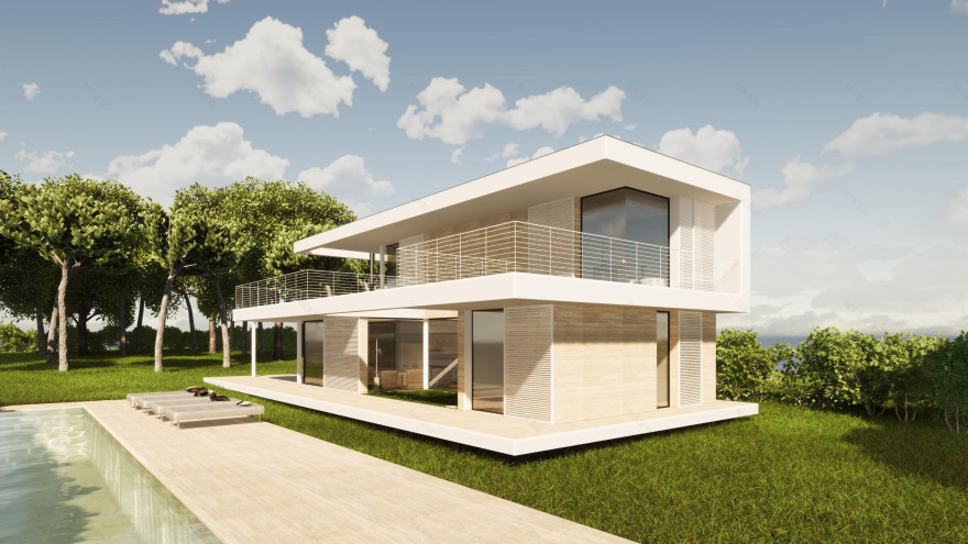 意大利森林中的生态别墅丨Studio Ecoarch-19