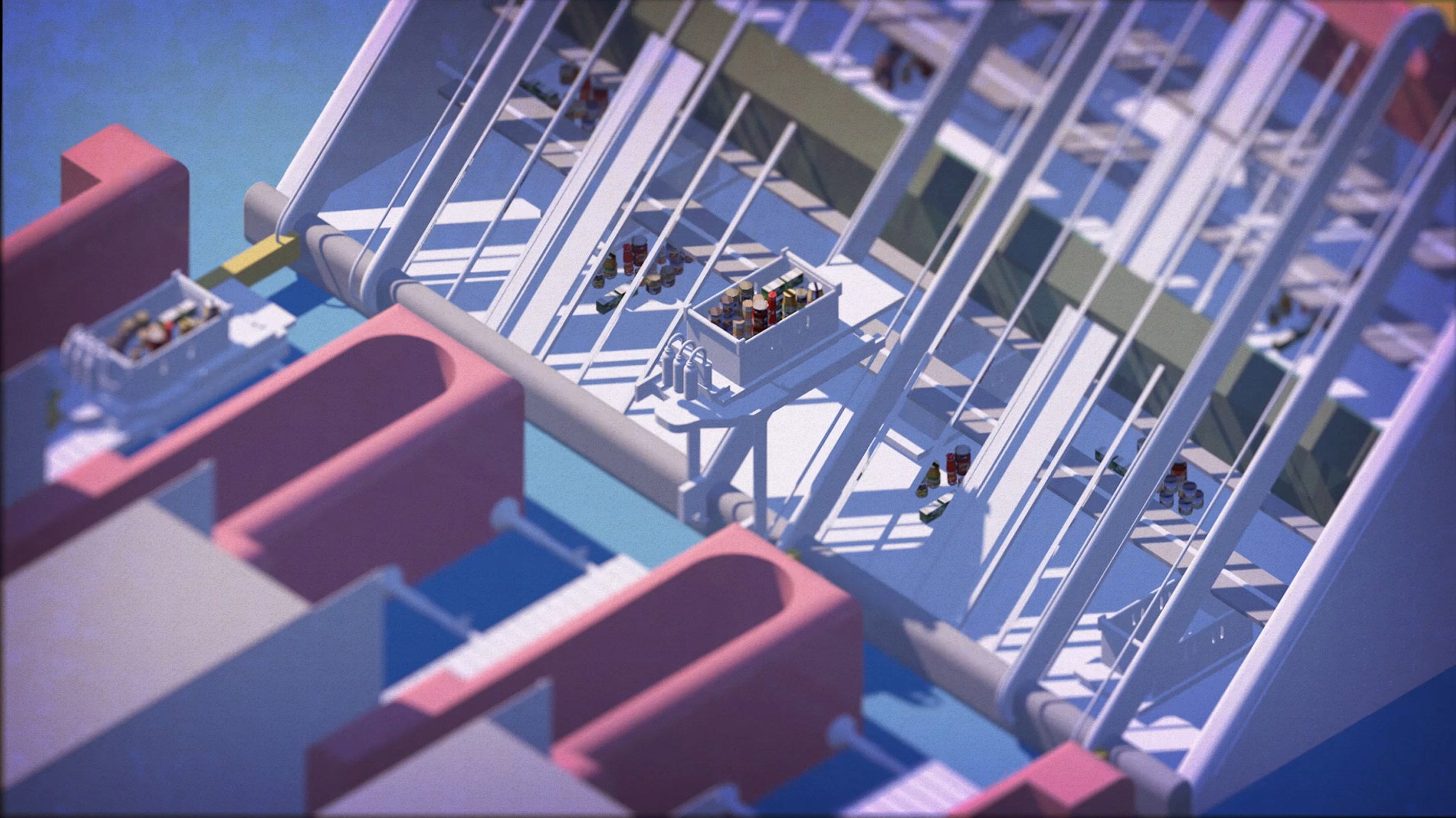 Grace Quah's Bartlett graduation project is a feminist film featuring homes that perform domestic chores-14