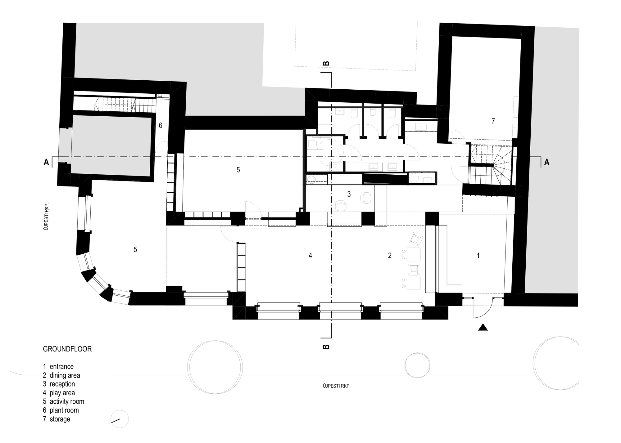 PannKa Part 儿童活动中心丨匈牙利布达佩斯丨ARCHIKON ARCHITECTS-15