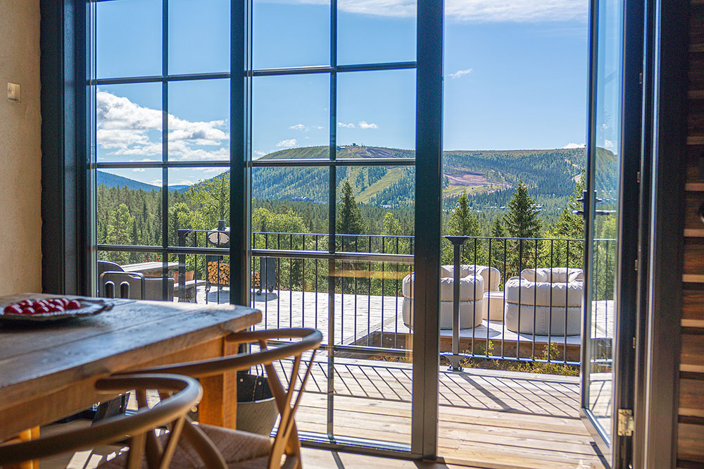 瑞典时尚对比风格小木屋设计-4