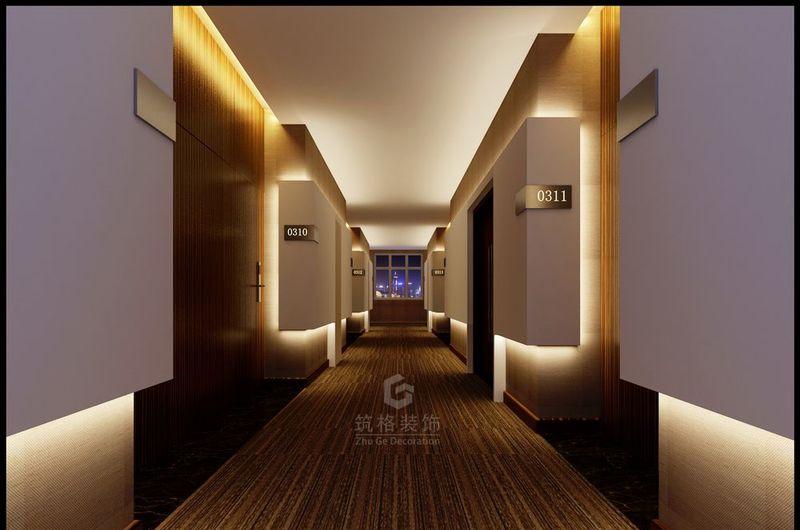 成都精品酒店小型宾馆装修设计-14