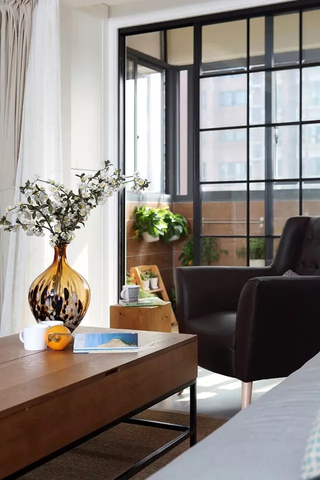 快来取经！100㎡美过样板间的三居室,混搭新格调！-5