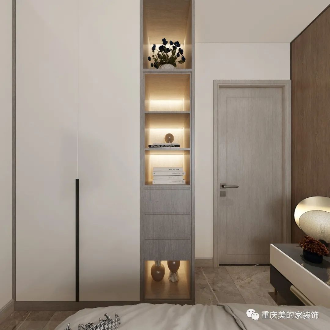 200㎡五口之家,现代简约轻奢生活-99