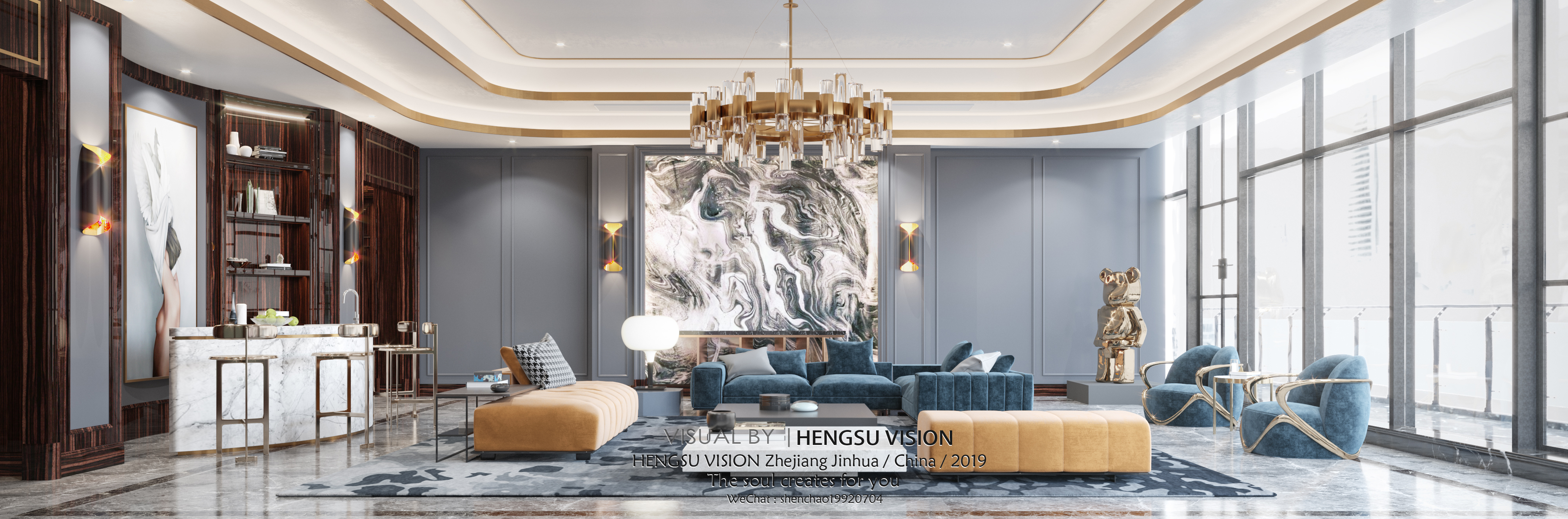 杭州永翼大厦时尚办公空间设计-14