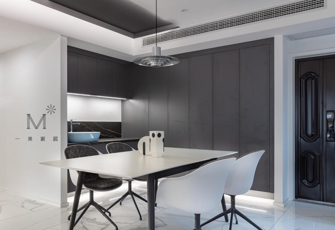 平层丨【一米家居】黑白灰居住智慧-8