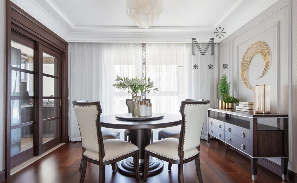平层丨【一米家居】135㎡现代美式-3