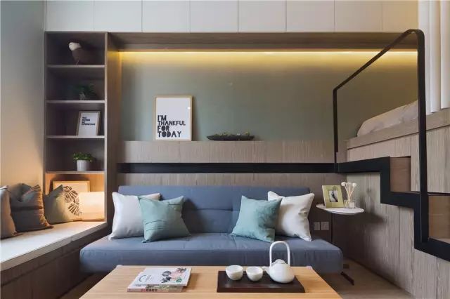 60平挤6口人，厕所当厨房？设计师神改造变豪宅-37