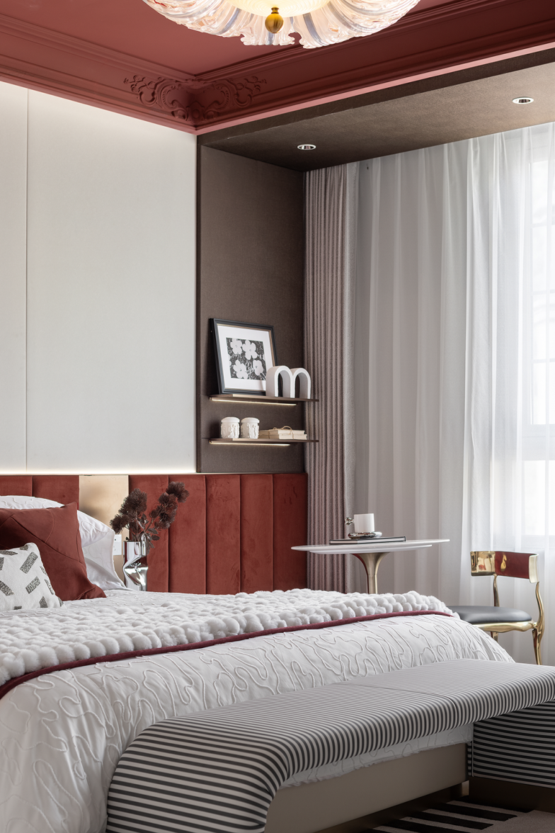 353㎡简奢豪宅丨岳蒙设计-35