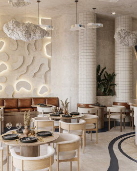 Fast Food Restaurant Interior Design